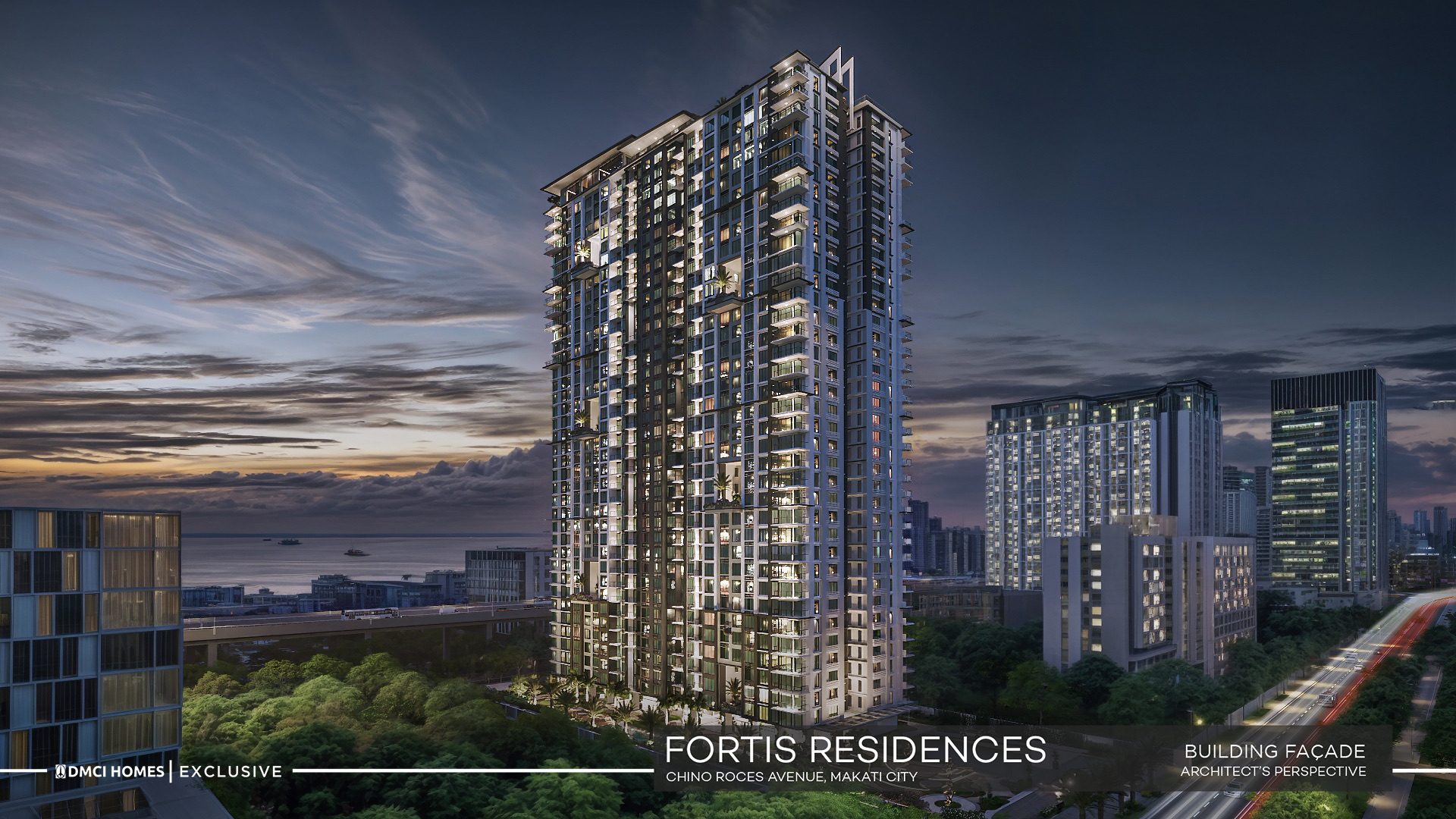 Fortis Residences at Night