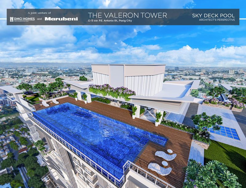 Valeron Tower sky deck pool