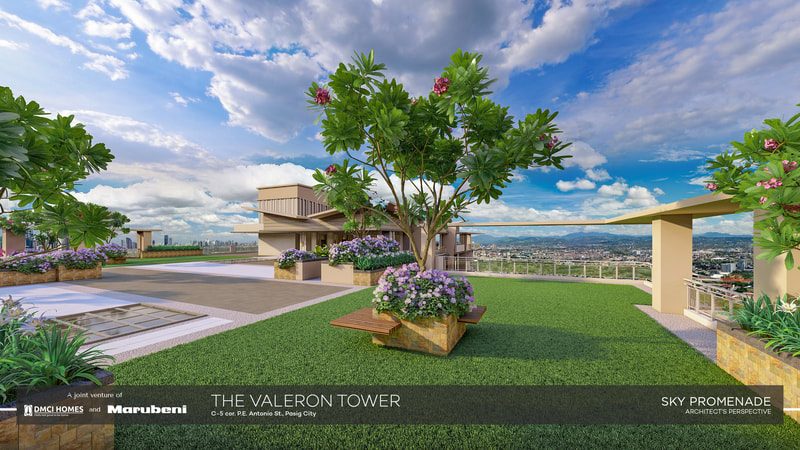 Valeron Tower sky promenade walkway