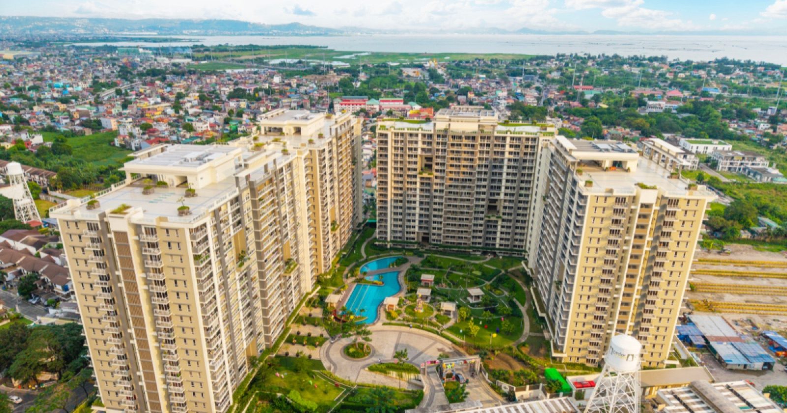 Alder Residences community aerial view, Acacia Estates Taguig